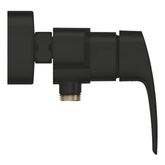 Sprchová batéria Grohe Eurosmart bez sprchového setu 150 mm čierna matná 335552433