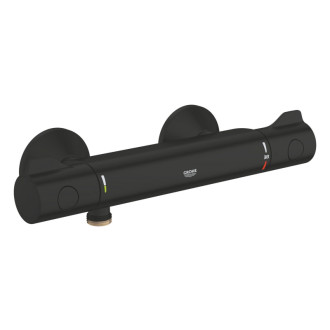 Sprchová batéria Grohe Grohtherm 800 bez sprchového setu 150 mm čierna matná 1022022430