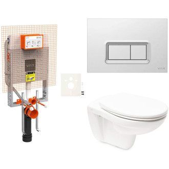 Závesný wc set na zamurovanie Vitra Normus SIKOVZNOR54680