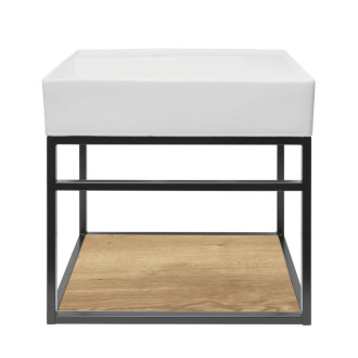 Konštrukcia s umývadlom Naturel Industrial 59x45x45 cm KONZOLEUM60DU