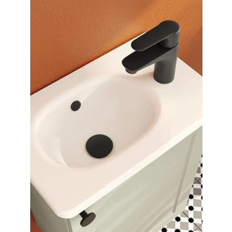 Umývadlová batéria VitrA Root Round bez výpuste čierna A4270636EXP