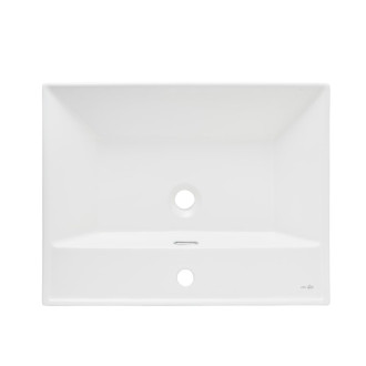 Nábytkové umývadlo SAT B-Way 61x46,5 cm biela matná otvor pre batériu uprostred SATBW6046MW