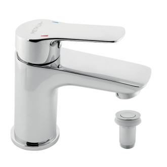 Umývadlová batéria Novaservis Metalia 54 s výpustou chróm 54003,0