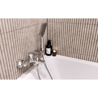 Vaňová batéria Novaservis Metalia 54 s vaňovým setom 150 mm chróm 54020,0