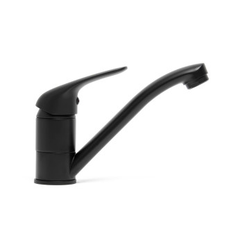 Umývadlová batéria S-Line Pro s otočným ramienkom čierna matná SIKOBSLPRO287C