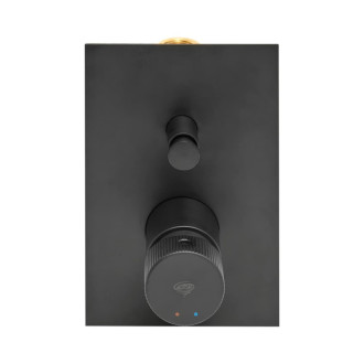 Vaňová batéria SAT Evolution vrátane podomietkového telesa čierna matná SATBSEVO215C