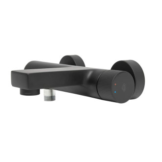 Vaňová batéria SAT Evolution bez sprchového setu 150 mm čierna matná SATBSEVO222C