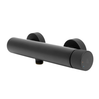 Sprchová batéria SAT Evolution bez sprchového setu 150 mm čierna matná SATBSEVO268C