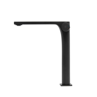 Vysoká umývadlová batéria SAT Evolution bez výpuste čierna matná SATBSEVO285C