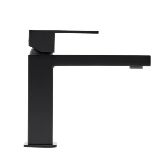 Umývadlová batéria SAT Vision bez výpuste čierna matná SATBSVI271C