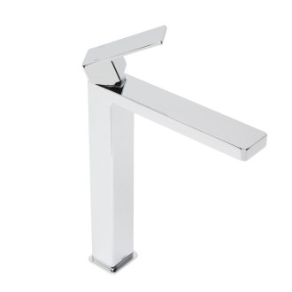 Vysoká umývadlová batéria SAT Vision bez výpustu chróm SATBSVI285