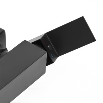 Vaňová batéria SAT Vision bez sprchového setu 150 mm čierna matná SATBSVI222C