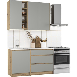 Kuchynská linka Naturel Zlata 1.4 m