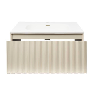 Kúpeľňová skrinka s umývadlom Naturel Austen 80x35x52 cm beige mat Naturel Austen80BG