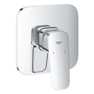 Sprchová batéria Grohe Cubeo bez podomietkového telesa chróm 1017770000