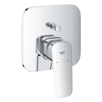 Vaňová batéria Grohe Cubeo bez podomietkového telesa chróm 1017780000