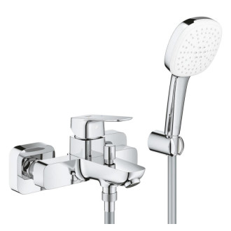 Vaňová batéria Grohe Cubeo so sprchovým setom 150 mm chróm 1018140000
