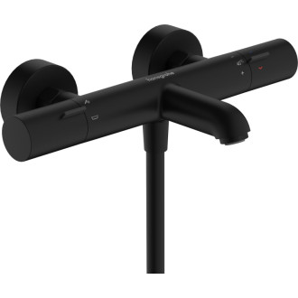 Vaňová batéria Hansgrohe Ecostat Fine bez sprchového setu 150 mm čierna matná 13325670