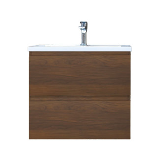 Kúpeľňová skrinka s umývadlom SAT B-Way 59x50x45 cm orech mat BWAY260NUTU