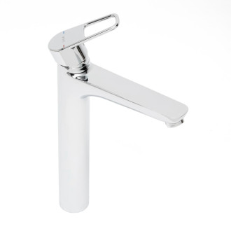 Vysoká umývadlová batéria VitrA Flow Soft bez výpustu chróm A43014