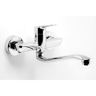 Drezová - umývadlová batéria Novaservis Metalia 54 s otočným ramienkom 150 mm chróm 54070,0