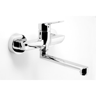 Drezová - umývadlová batéria Novaservis Metalia 54 s otočným ramienkom 150 mm chróm 54076,0