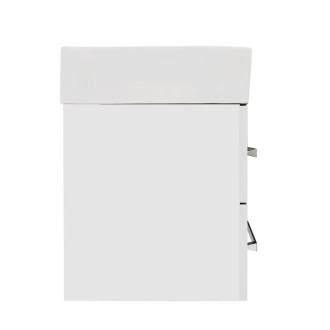 Kúpeľňová skrinka s umývadlom SAT Cube Way 60x53x46 cm biela lesk CUBE46602BISATCW