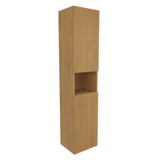 Kúpeľňová skrinka vysoká SAT Evolution 36x165x32 cm dub medový mat SATEVOV36DMK