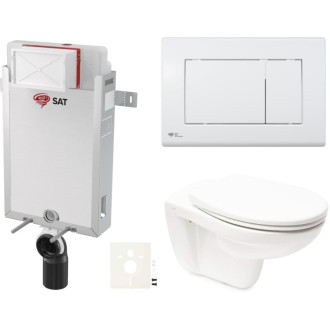 Závesný wc set na zamurovanie Vitra Normus SIKOSZNOR20