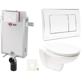 Závesný wc set na zamurovanie Vitra Normus SIKOSZNOR21