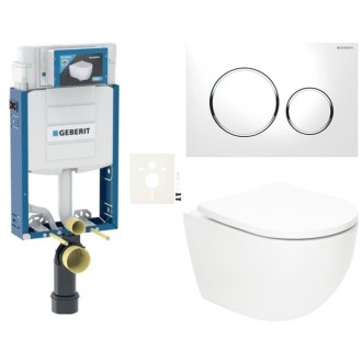 Závesný wc set na zamurovanie SAT Fusion SIKOGZTORFUS20