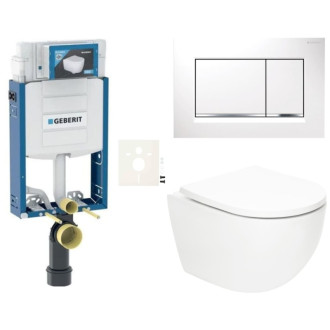 Závesný wc set na zamurovanie SAT Fusion SIKOGZTORFUS30