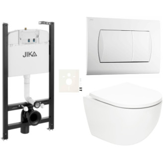 Závesný wc set do ľahkých stien / predstenová SAT Fusion SIKOJSTORFU1