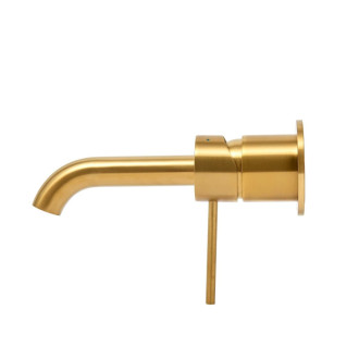 Umývadlová batéria SAT Aurum vrátane podomietkového telesa brúsená zlatá SATBAUR101BG