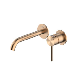 Umývadlová batéria SAT Aurum vrátane podomietkového telesa brúsená rose gold SATBAUR101BRG