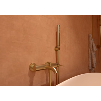 Vaňová batéria SAT Aurum bez sprchového setu 150 mm brúsená zlatá SATBAUR222BG