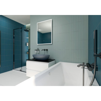 Vaňová batéria SAT Aurum bez sprchového setu 150 mm brúsený gun metal SATBAUR222BGM