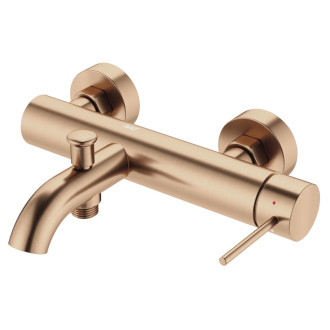 Vaňová batéria SAT Aurum bez sprchového setu 150 mm brúsená rose gold SATBAUR222BRG