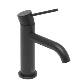 Umývadlová batéria SAT Aurum bez výpuste čierna matná SATBAUR271C
