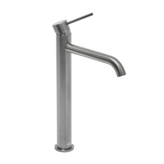 Vysoká umývadlová batéria SAT Aurum bez výpuste brúsený gun metal SATBAUR285BGM