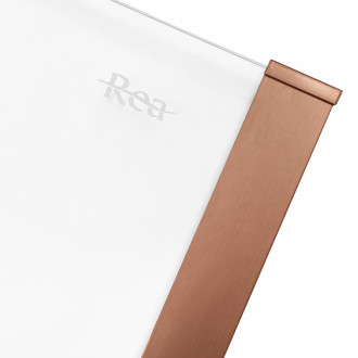 REA Sprchovací kút SOLAR - Copper Brush 90x90 -K9512 REA-K9512