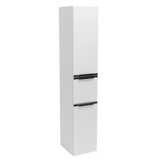 Kúpeľňová skrinka vysoká Naturel Nobia 30x158x35 cm biela lesk pravá NOBIAV30PBLN