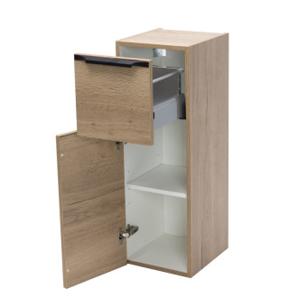 Kúpeľňová skrinka nízka Naturel Nobia 30x86x35 cm dub sierra ľavá NOBIAN30LDSN