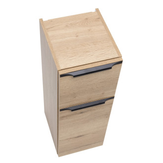 Kúpeľňová skrinka nízka Naturel Nobia 30x86x35 cm dub sierra ľavá NOBIAN30LDSN