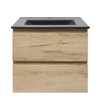 Kúpeľňová skrinka 2 zásuvková s umývadlom SAT B-Way 59x50x45 cm dub mat BWAY260OAKU4B