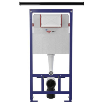 Nádržka do ľahkej steny k WC SAT s rozperou medzi steny SATAMSKJ