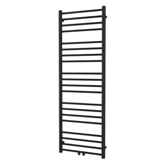 Radiátor kombinovaný SAT Paul 144x50 cm stredové pripojenie čierna matná SATRAPA1440500SBL