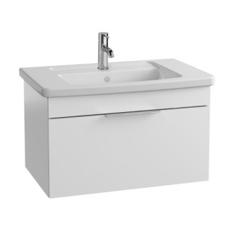 Kúpeľňová skrinka s umývadlom VitrA Mia 80x49,5x43,5 cm biela MIA8049B