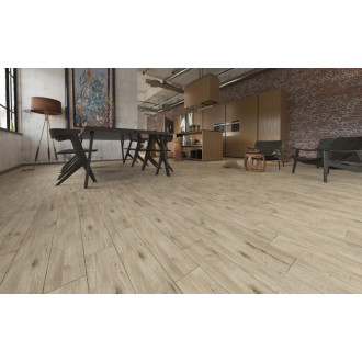 Dlažba Fineza Alpina beige 15x60 cm mat ALPINA156BE