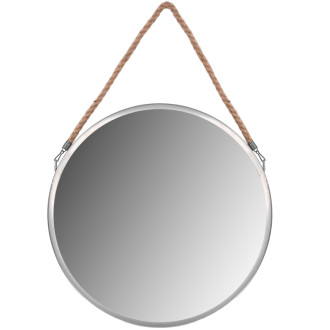 REA Zrkadlo okrúhle 40CM KLMH-0410S-1 HOM-05630 HOM-05630